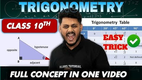 CLASS 10TH MATHS TRIGONOMETRY | ASSAMESE MEDIUM | SEBA BOARD | HSLC 2026 | ALAKS TUTORIAL 