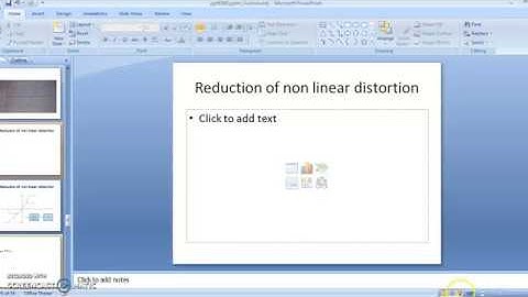 Reduction of offset voltage and nonlinear distortion |Feedback Amplifier 10