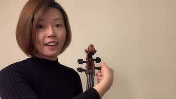 Virtual Music Education Series: How to Tune the Violin or Viola With Pegs