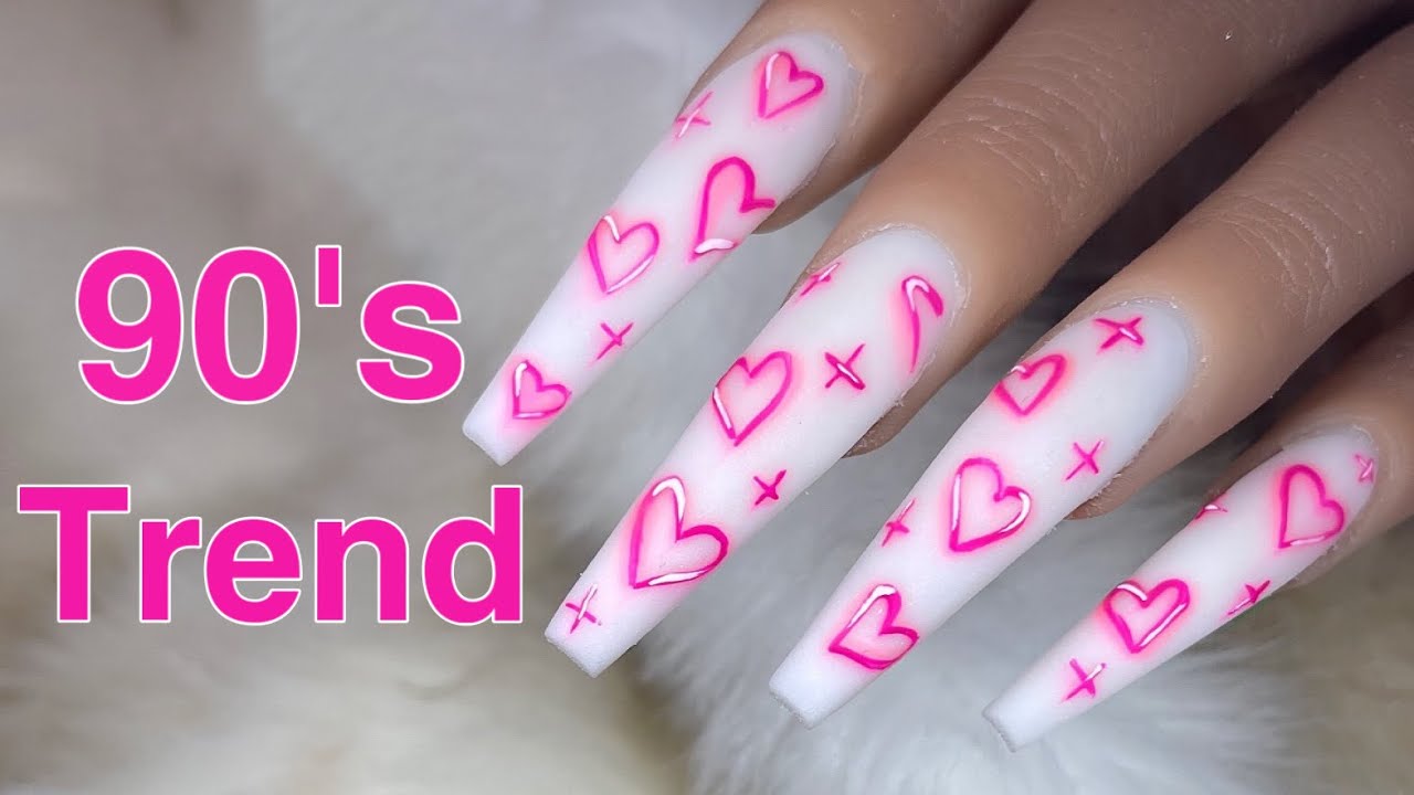 The Nail Art Trend That Will Have 90s Kids Feeling Oh-So Nostalgic