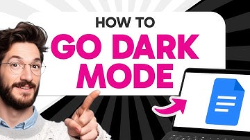 How to ENABLE Dark Mode in Google Docs (Step by Step) 2025