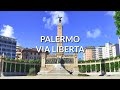 Palermo sicily italy via della liberta street