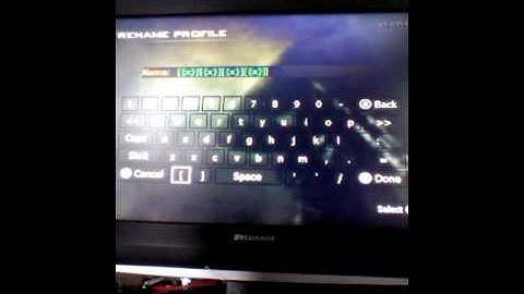 How to change your name in color on MW3 Wii