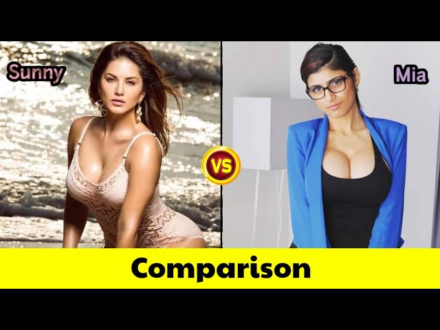 Sunny Leone vs Mia Khalifa | Mia Khalifa vs Sunny Leone | Sunny Leone | Mia  |Comparison|Mobile Craft - YouTube