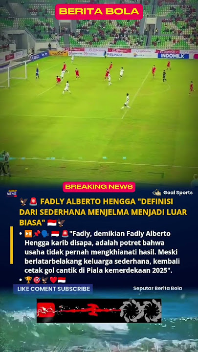 FADLY ALBERTO HENGGA 'DEFINISI SEDERHANA MENJELMA MENJADI LUAR BIASA'