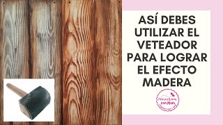 Comprar Veteador de caucho para imitación efecto madera