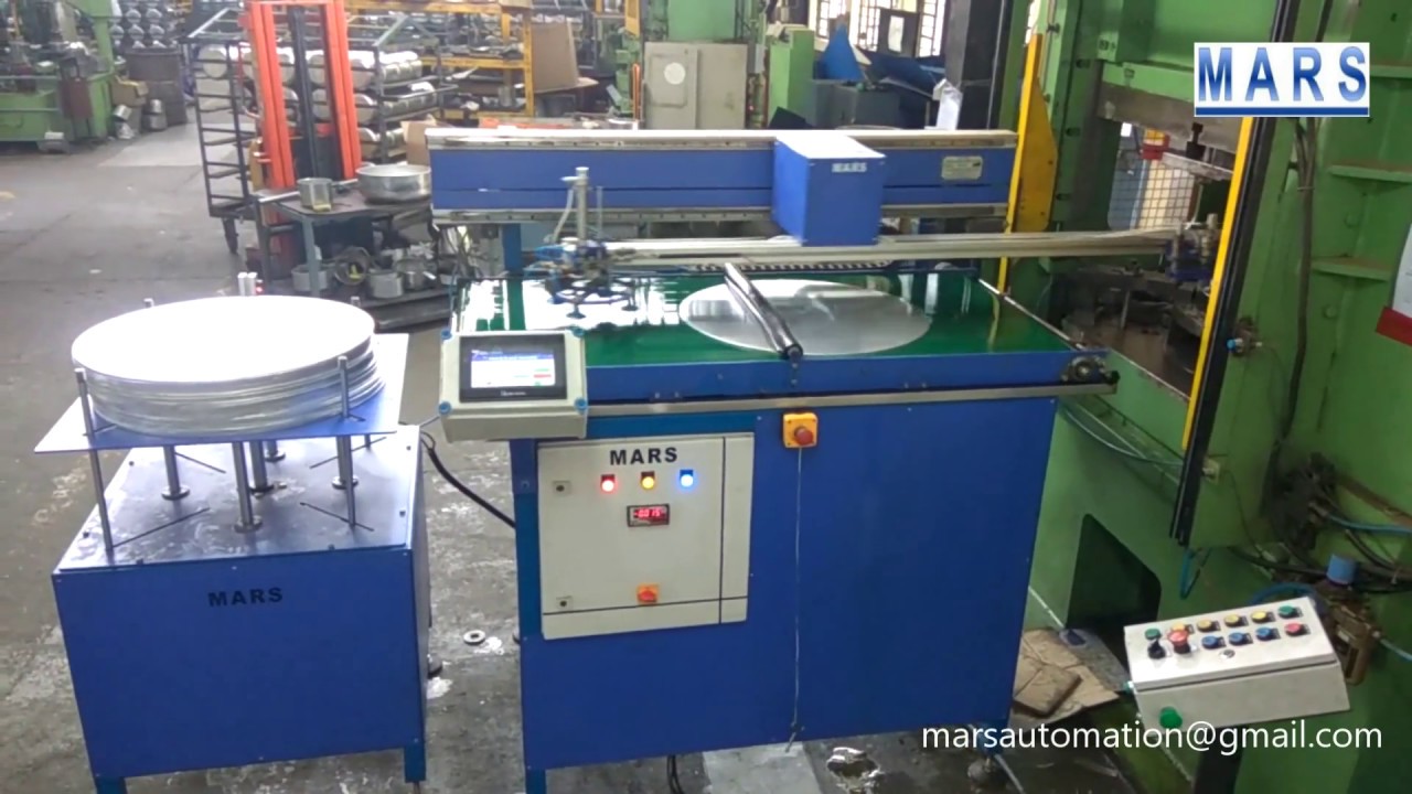 Pick and Place Machine for Cooker Manufacturing Press