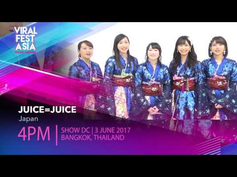 Viral Fest Asia 2017 Shoutout - Juice=Juice