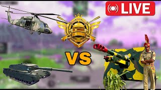 Tank vs helicopter bgmi live || helicopter crash #bgmi #bgmilive