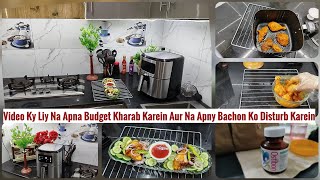 Air Fryer Chicken Tikka Boti Amazing Recipe | Full Day Vlog By Life With Zonia