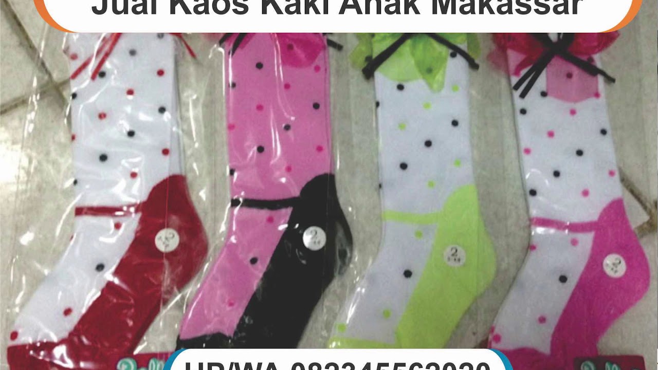 Jual Kaos Kaki Cewek  Makassar HP WA 0823 4556 2022 YouTube