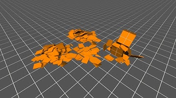 Unity3D Destructible Cube Test #1