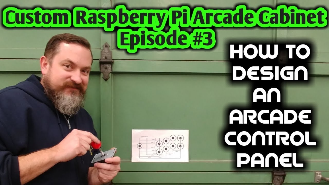 Custom Raspberry Pi Arcade Cabinet