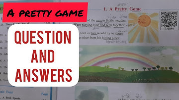 ENGLISH CHAPTER 1 A PRETTY GAME IN HINDI - A PRETTY GAME CLASS 3 WITH QUESTIONS AND ANSWERS