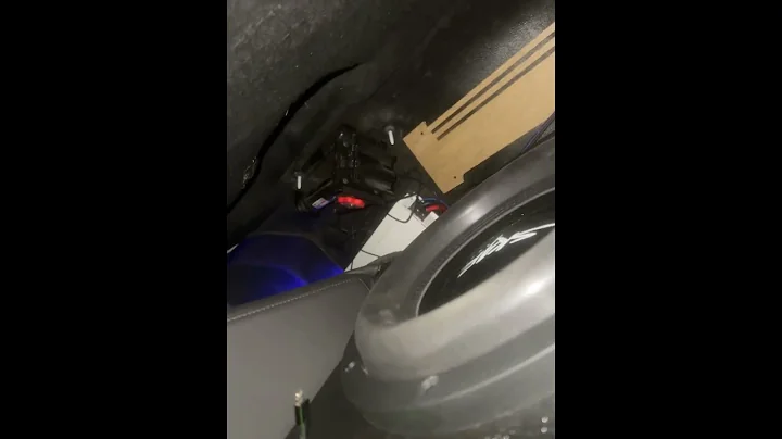 Skar 1500.1 marine amp, center console box 2023 Silverado 3500 single cab, Skar evl-12