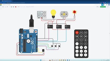 Tutorial IR Remot Arduino Otomatisasi Rumah untuk Barang Elektronik dari Jarak Jauh di TINKERCAD