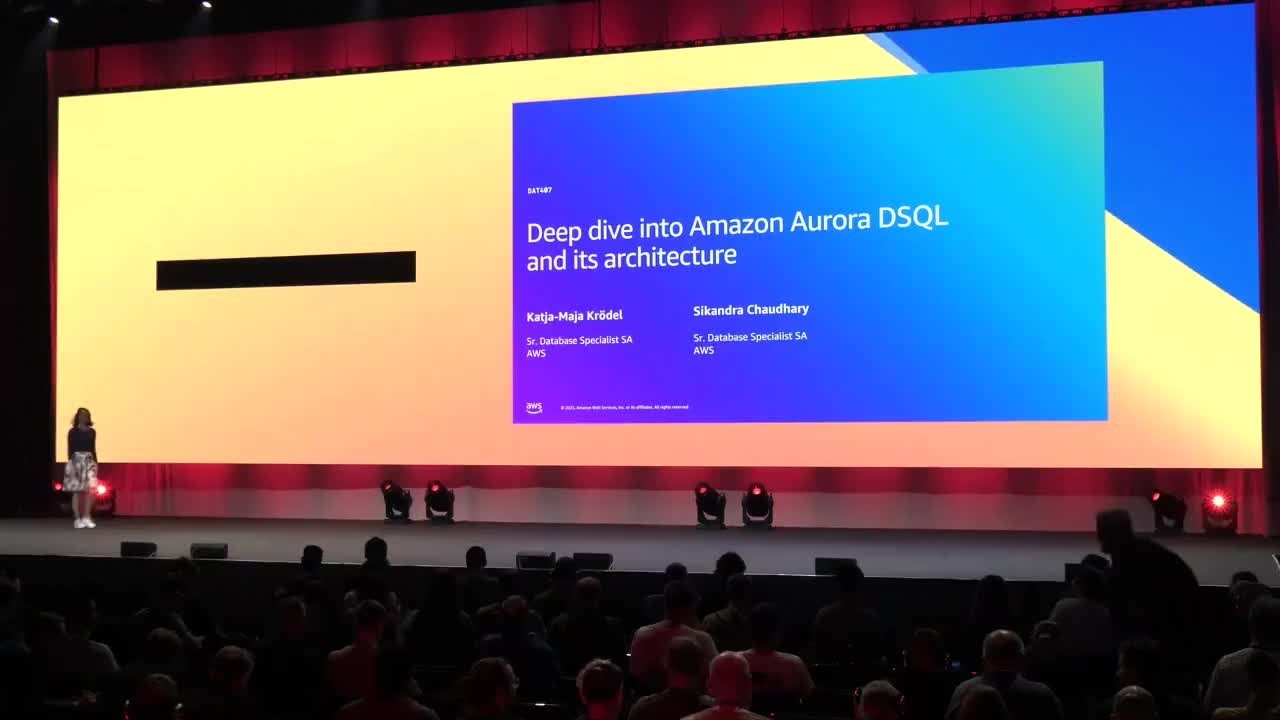 AWS Summit Hamburg 2025 - Deep dive into Amazon Aurora DSQL and its architecture