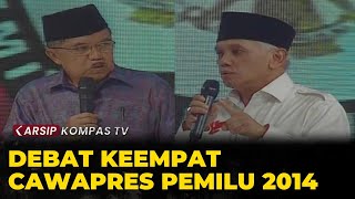[Full] Debat Keempat Cawapres Pilpres 2014: Jusuf Kalla VS Hatta Rajasa - ARSIP KOMPASTV