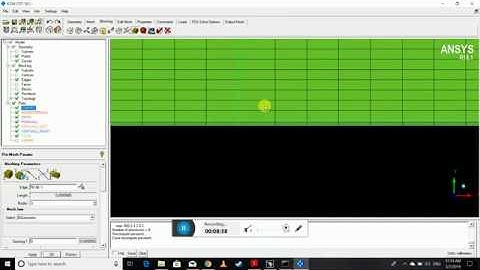 2D hexa mesh using ICEM CFD