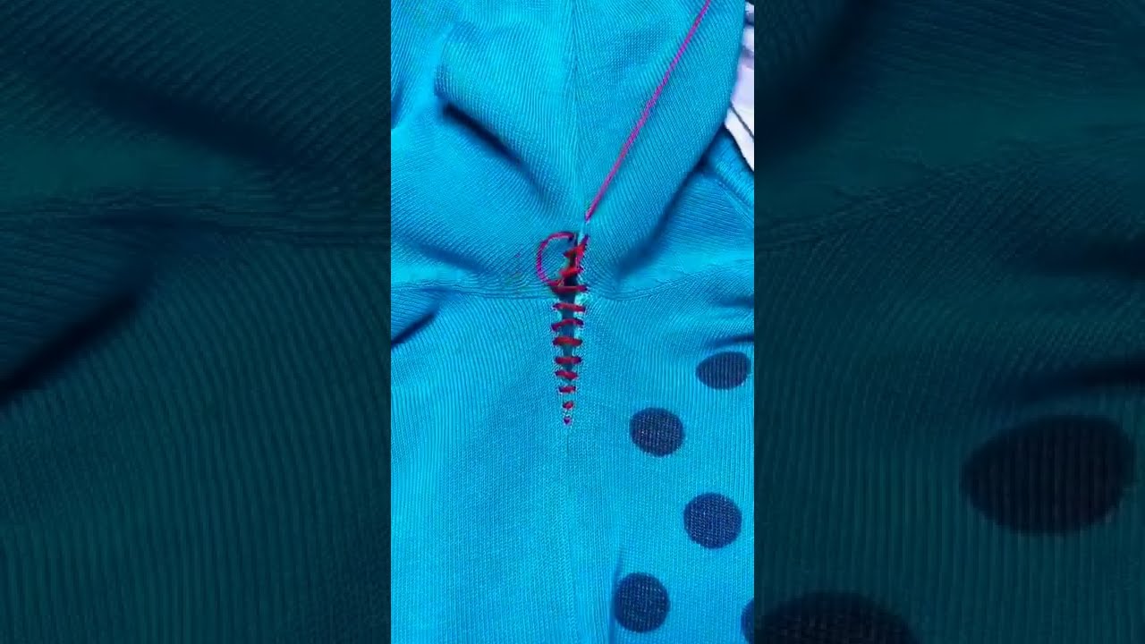 How To Hand Sew An Invisible Stitch Tutorial 10 