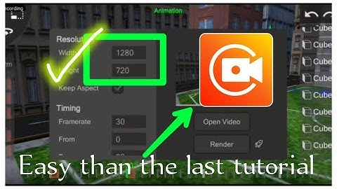 Very easy way to save video to gallery on prisma 3d/how to save video to gallery/R3D Studio.
