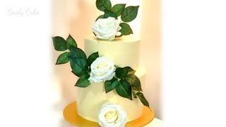 Wedding Cake for Beginners | Gaely Cake
