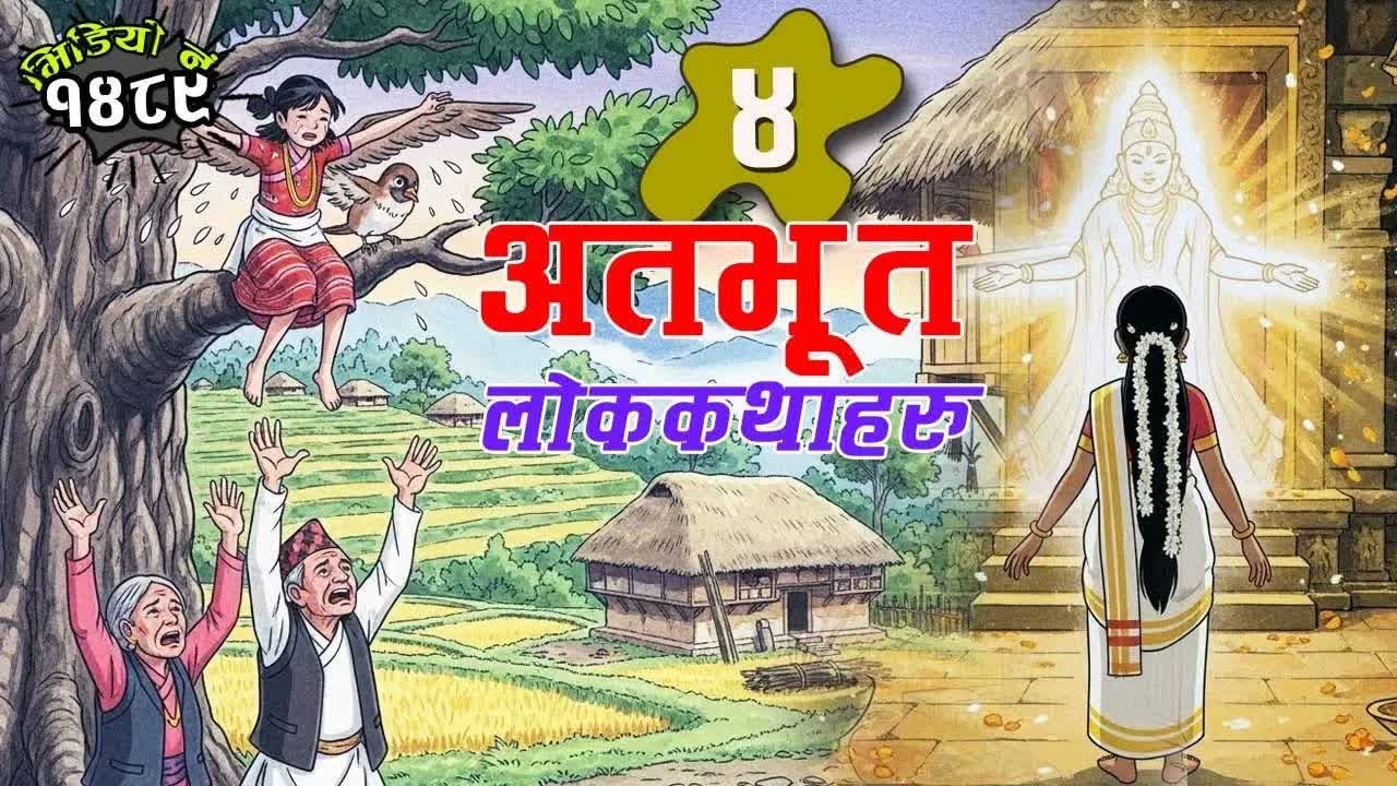 मीठो आवाजमा चार अत्यन्तै रमाइला लोककथाहरु । जमिन राईको आवाजमा । देश विदेशका लोककथा.