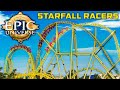 EPIC UNIVERSE STARFALL RACERS POV - New Roller Coaster, 2025