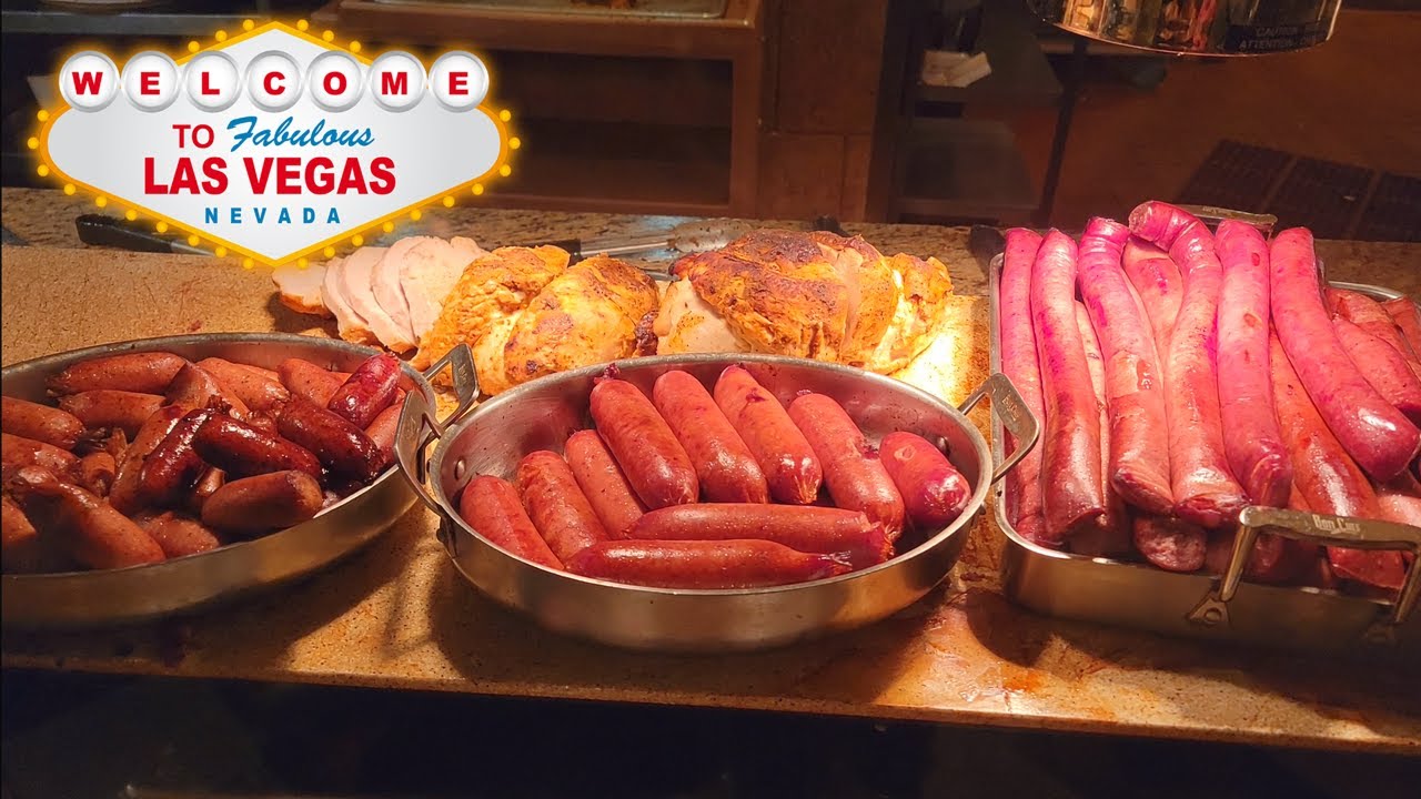 LAS VEGAS BUFFET TOUR Luxor Brunch Buffet ALL DISHES YouTube