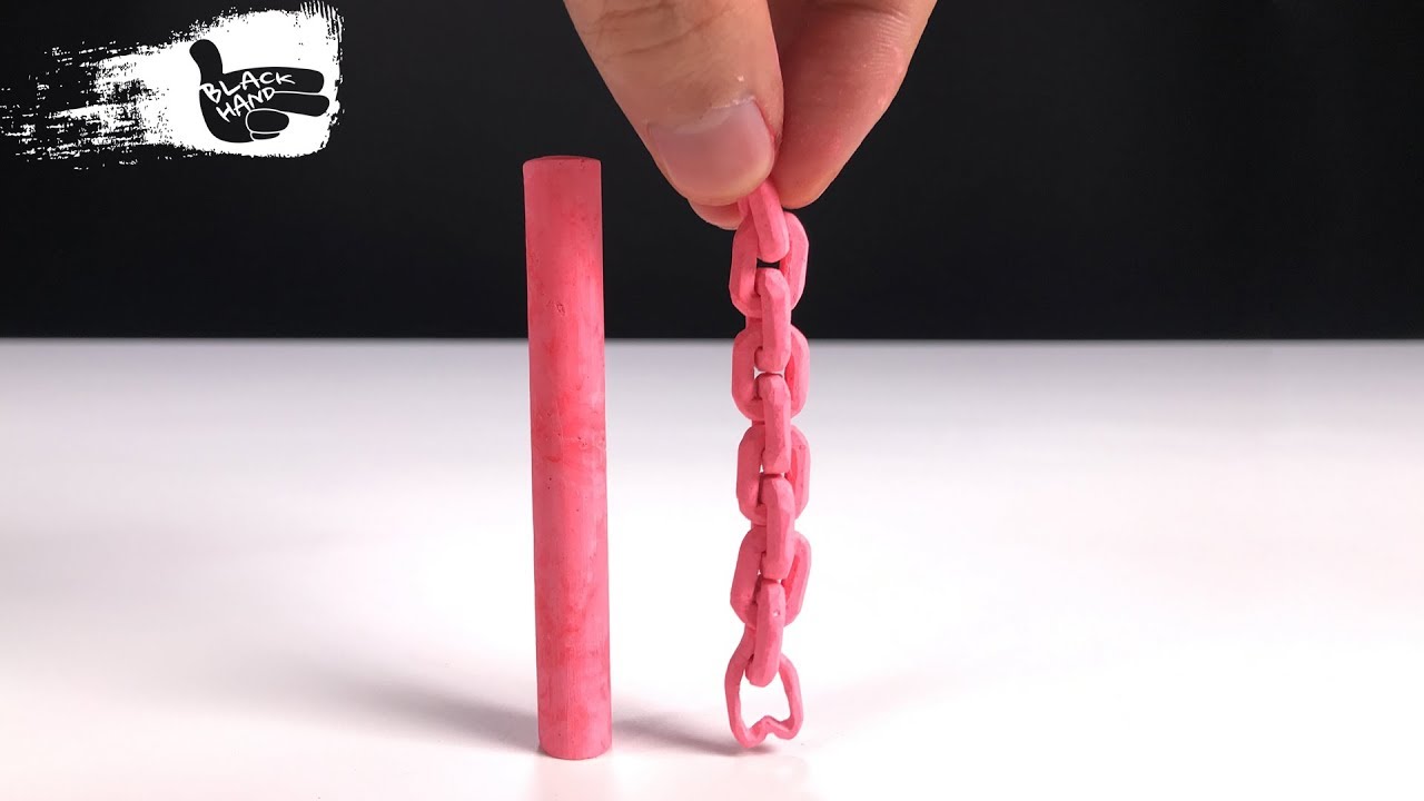How to Make chain from chalk
