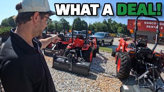 Shopping With Harco Equipment Because They Got Them Deals! Takeuchi TL12 With Forestery Mulcher Sold
