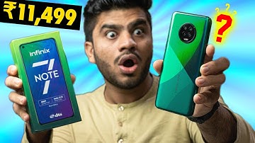 INFINIX NOTE 7 Unboxing and First Impression - Helio G70 | 6.95" Display | 5000mnAh Battery