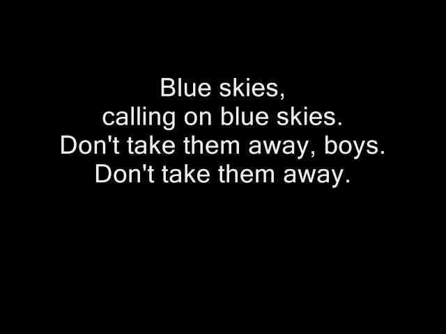 Blue October - Blue Skies