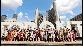 Miss World Canada Delegates Having Fun In Toronto