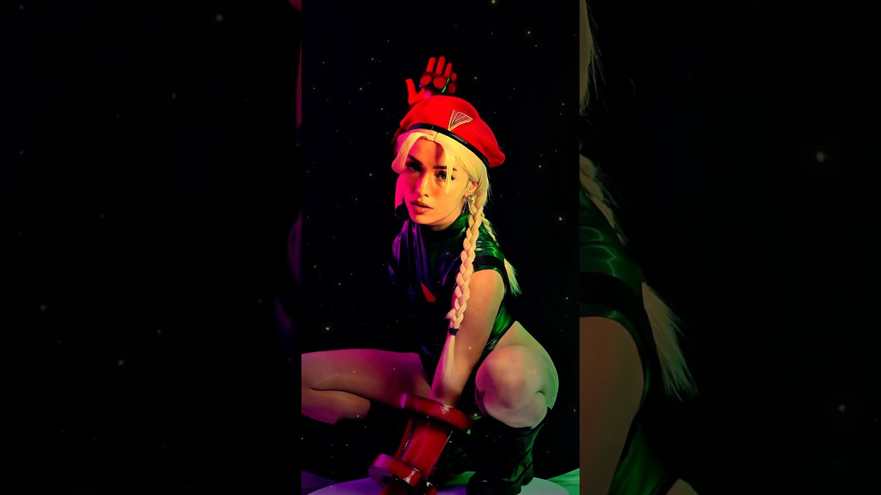 #cammy #cosplay #cosplaytransition #anime #cosplayer #streetfighter #cosplaygirl