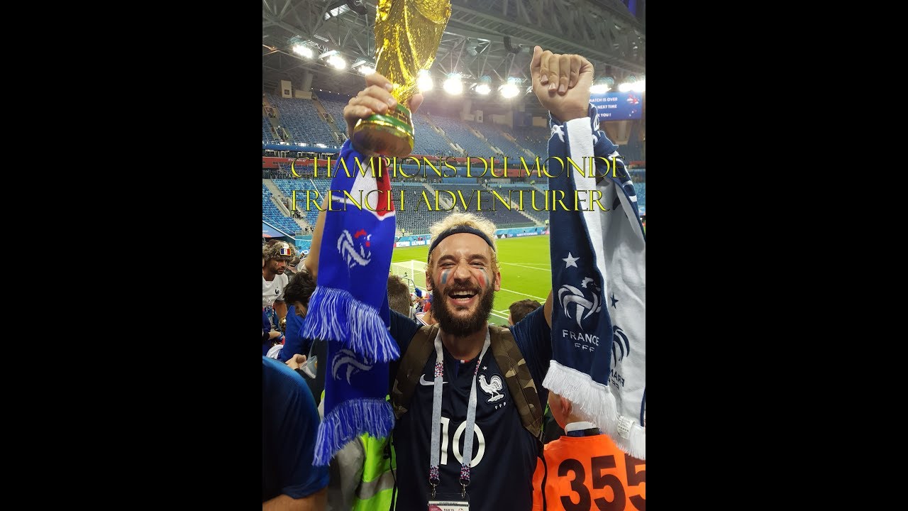 Finale de la Coupe du Monde: mon reportage à la mi-temps pour la TV mexicaine ! travelling man
