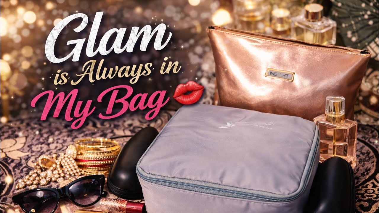 “Packing My Non-Negotiables ✨🕶️💄” #essentials #packing #dailyvlog #miniblog 