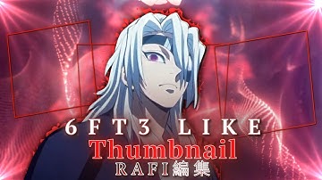 @6ft3 like thumbnail alight motion XML+ (quick)