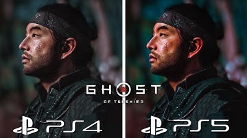 Ghost of Tsushima PS4 vs PS5 Graphics Comparison
