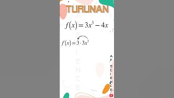 Cara Cepat Paham Turunan #Shorts