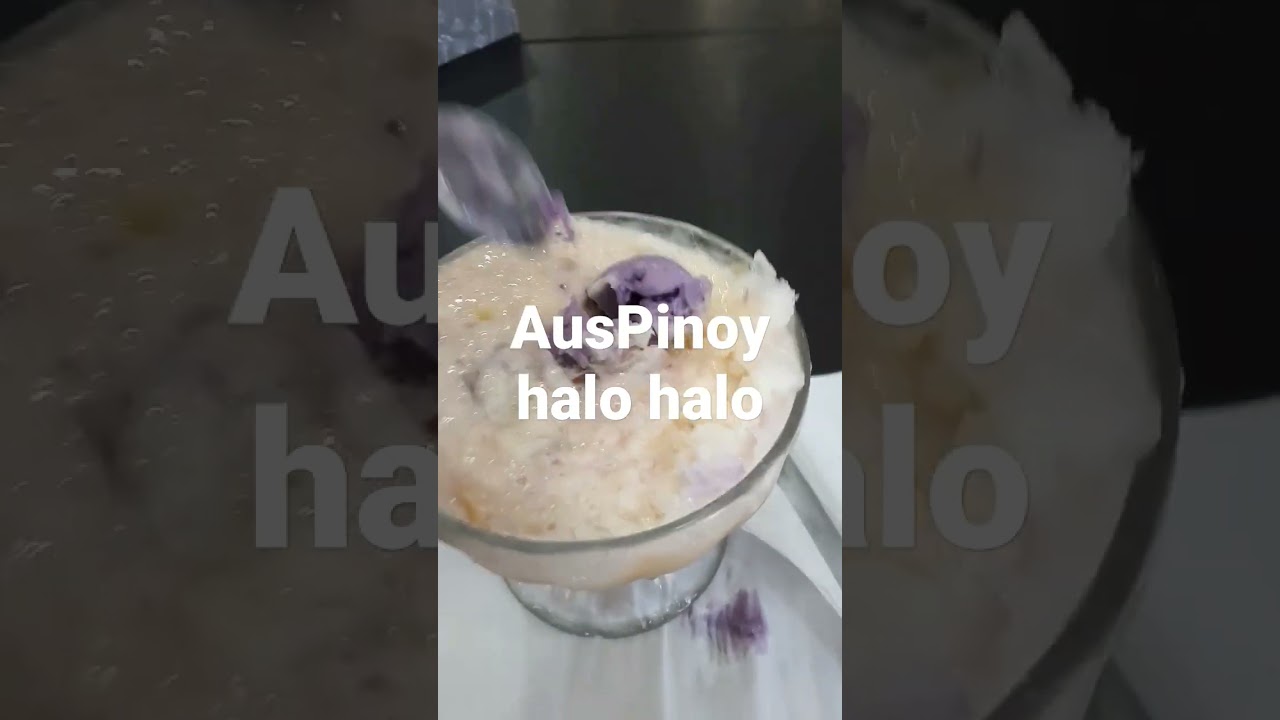 Sydney Filo halo halo for summer
