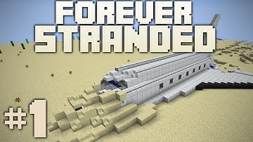 Minecraft- Forever Stranded [1] CRASH LANDING