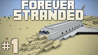 Minecraft- Forever Stranded [1] CRASH LANDING