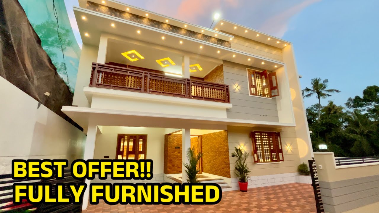 Fully Furnished 4 BHK House for sale in Trivandrum | Best Offer You Will Ever Get!!!