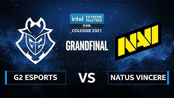 CS:GO - G2 Esports vs. Natus Vincere [Nuke] Map 3 - IEM Cologne 2021 - Grand Final