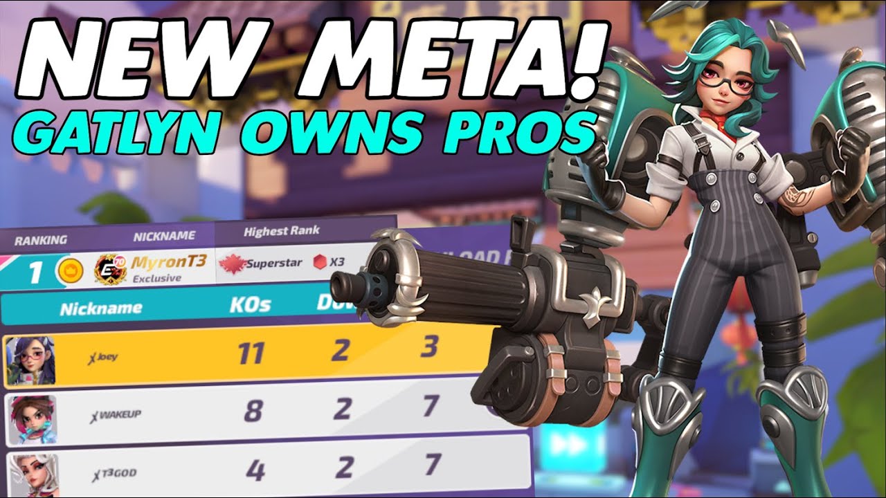 Superstar Gatlyn Guide | New Buff Makes Her OP - T3 Arena