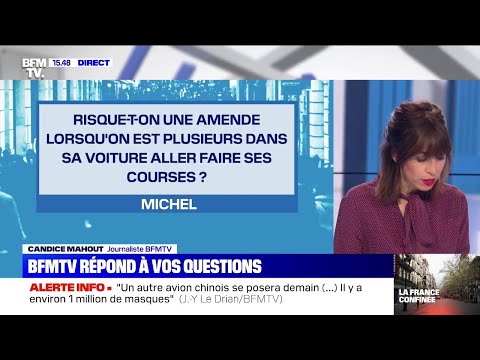 Risque-t-on une amende lorsqu'on est plusieurs dans sa voiture pour aller faire des courses ? Risque-t-on une amende lorsqu'on est plusieurs dans sa voiture pour aller faire des courses ?