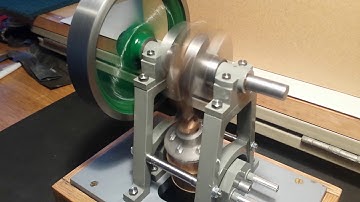 Muncaster double acting oscillating steam engine