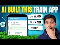 I make an Train Status Checker App 🚆 | Input-Based Utility App Explained Beginner Project