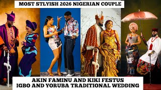 AKIN FAMINU & KIKI FESTUS VIRAL LAGOS WEDDING LOOK! | #HookedOnTheFaminus Breakdown